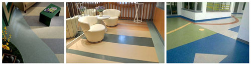 養(yǎng)老院橡膠地板老年夕陽紅